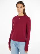 NU 20% KORTING: TOMMY JEANS Gebreide trui TJW ESSENTIAL CREW NECK SWEA...