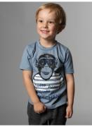Trigema T-shirt TRIGEMA T-shirt met grote apenprint (1-delig)