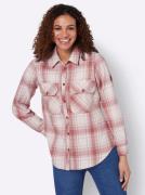 NU 20% KORTING: Casual Looks Flanellen blouse