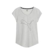 PUMA Trainingsshirt PERFORMANCE HEATHER CAT TEE W