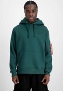 NU 20% KORTING: Alpha Industries Hoodie BACK PRINT HOODY