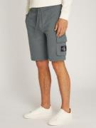 NU 20% KORTING: Calvin Klein Sweatshort MONOLOGO BADGE SHORT