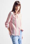 NU 20% KORTING: Cecil Blouse met lange mouwen in streep-look