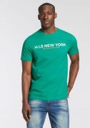 H.I.S T-shirt Met grote frontprint