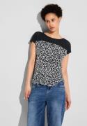 NU 20% KORTING: STREET ONE Shirttop met haakdetail