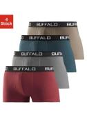 Buffalo Boxershort van katoenmix (set, 4 stuks)