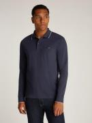 Calvin Klein Poloshirt STRETCH PIQUE TIPPING LS POLO