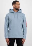 NU 20% KORTING: Alpha Industries Hoodie BACK PRINT HOODY