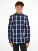 TOMMY JEANS Overhemd met lange mouwen TJM REG POPLIN CHECK SHIRT