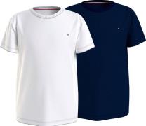 Tommy Hilfiger Underwear T-shirt met logoborduursel (2-delig, Set van ...