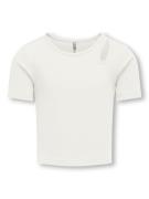 NU 20% KORTING: KIDS ONLY Shirt met korte mouwen KOGNESSA S/S CUT OUT ...