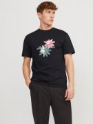 NU 20% KORTING: Jack & Jones T-shirt JORTAMPA AOP BRANDING TEE SS C.N ...