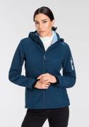 NU 20% KORTING: CMP Softshell-jack WOMAN JACKET ZIP HOOD