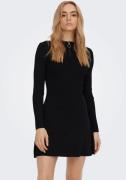 NU 20% KORTING: Only Gebreide jurk ONLDEE HAZEL L/S ZIP DRESS CC KNT