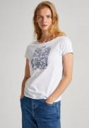 NU 20% KORTING: Pepe Jeans T-shirt JURY met print