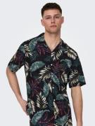 ONLY & SONS Hawaï-overhemd ONSWAYNE LIFE AOP SS VISCOSE SHIRT NOOS