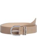 NU 20% KORTING: Calvin Klein Leren riem CK LOOP RND BUCKLE 2.5CM_EPI