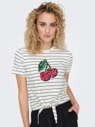 NU 20% KORTING: Only Shirt met korte mouwen ONLKITA LIFE S/S FRUIT KNO...