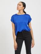 NU 20% KORTING: Vila Shirt met korte mouwen VIELLETTE S/S SATIN TOP - ...