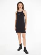 Calvin Klein Jurk met spaghettibandjes OUTLINED CK STRAPPY TANK DRESS