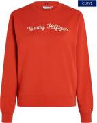 NU 20% KORTING: Tommy Hilfiger Curve Sweatshirt CRV MDRN REG SCRIPT SW...