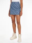 TOMMY JEANS Geweven rok TJW TARTAN CHECK CHAMBRAY SKIRT