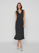 Vila Maxi-jurk VIMODALA V-NECK S/L MIDI DRESS - NOOS