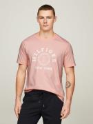 NU 20% KORTING: Tommy Hilfiger Shirt met print HILFIGER COIN TEE met m...