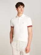 NU 20% KORTING: Tommy Hilfiger Poloshirt INTERLOCK SLEEVE DETAIL REG P...