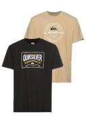 NU 20% KORTING: Quiksilver T-shirt CIRCLE CORNER SHORT SLEEVE TEE PACK...