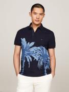 NU 20% KORTING: Tommy Hilfiger Poloshirt PALM PLACEMENT PRINT REG POLO