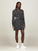 NU 20% KORTING: TOMMY JEANS Shirtjurk TJW MINI FLORAL BELTED DRESS EXT