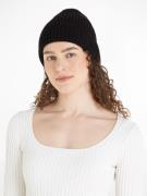 Calvin Klein Beanie CK EMBROIDERY COTTON RIB BEANIE