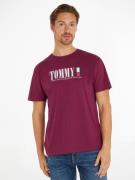 NU 20% KORTING: TOMMY JEANS T-shirt TJM REG TOMMY DNA FLAG TEE EXT