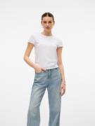 NU 20% KORTING: Vero Moda Shirt met korte mouwen VMBARBARA SS SHORT ON...