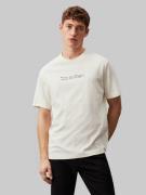 NU 20% KORTING: Calvin Klein T-shirt SHADOW EMBOSSED LOGO T-SHIRT