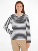 Tommy Hilfiger Shirt met lange mouwen MODERN REG STRIPE C-NK LS