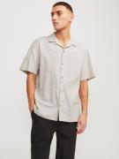 Jack & Jones Overhemd met korte mouwen JJESUMMER RESORT LINEN BLEND SH...