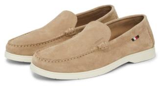 Tommy Hilfiger Instappers HILFIGER CASUAL SUEDE LOAFER