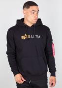 NU 20% KORTING: Alpha Industries Hoodie Alpha Label Hoody