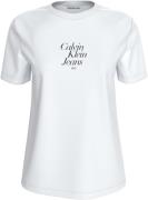 NU 20% KORTING: Calvin Klein T-shirt FONT GRAPHIC REGULAR TEE