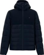 NU 20% KORTING: Tommy Hilfiger Gewatteerde jas CL MIXED MEDIA HOODED J...