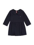 Tommy Hilfiger Jerseyjurk PIQUE POINTELLE REGULAR DRESS LS