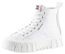 NU 20% KORTING: TOMMY JEANS Plateausneakers TJW VULC FLATFORM MC MIX M...