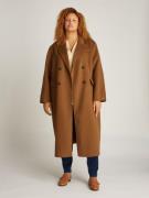 Tommy Hilfiger Curve Korte jas CRV DF WOOL BLEND DB COAT