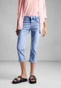 STREET ONE 3/4 jeans LTD QR JANE met stretchaandeel