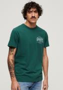 NU 20% KORTING: Superdry T-shirt CLASSIC VL HERITAGE CHEST TEE