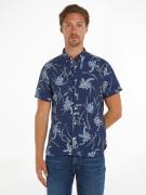 NU 20% KORTING: Tommy Hilfiger Linnen overhemd LI TROPICAL PRT SF SHIR...