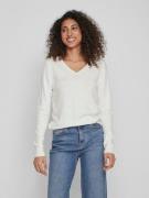 Vila Trui met V-hals VIRIL V-NECK L/S KNIT TOP - NOOS