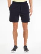 NU 20% KORTING: Tommy Hilfiger Sweatshort FLAG LOGO BADGE SWEATSHORTS